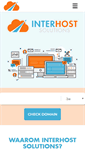 Mobile Screenshot of interhostsolutions.be
